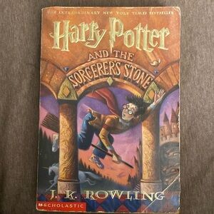 Harry Potter paperback.